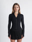 Cloud Stride Zip Up Jacket - Black