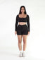 CoreLuxe Shorts - Charcoal