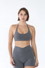 FitLuxe Arlo Sports Bra - Graphite