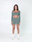 CoreLuxe Shorts - Moss Green
