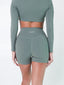 CoreLuxe Shorts - Moss Green