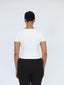 Cloud Fitted Tee - White