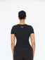Cloud Fitted Tee - Black