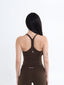 Cloud Racer Tank Top - Espresso