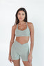 FitLuxe Arlo Sports Bra - Sage Green