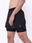 Stride Men's Running Shorts - Black