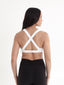 FitLuxe Cora Sports Bra - White